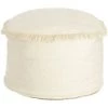 Kave Home - Pouf Verenice Ø 40 Cm - Beige 2 Kave Home - Pouf Verenice Ø 40 Cm - Beige -KAVE HOME Soldes 2022 27979280 1