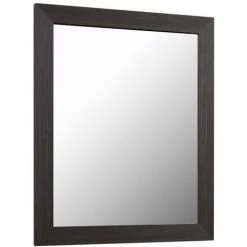 Kave Home - Miroir Wilany Cadre Large En MDF Avec Finition Foncée 47 X 57,5 Cm