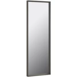 Kave Home - Miroir Nerina 52 X 152 Cm Cadre épais Finition Foncée - Naturel