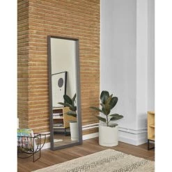 Kave Home - Miroir Nerina 52 X 152 Cm Cadre épais Finition Foncée - Naturel -KAVE HOME Soldes 2022 27979355 3