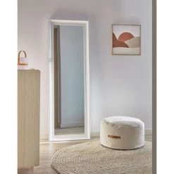 Kave Home - Miroir Romila 52 X 152,5 Cm Blanc - Blanc 8 Kave Home - Miroir Romila 52 X 152,5 Cm Blanc - Blanc -KAVE HOME Soldes 2022 27979360 3