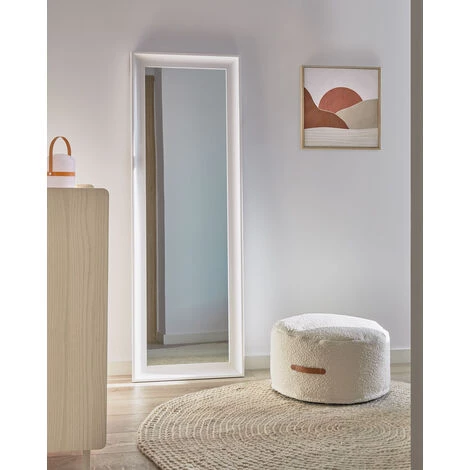 Kave Home - Miroir Romila 52 X 152,5 Cm Blanc - Blanc 5 Kave Home - Miroir Romila 52 X 152,5 Cm Blanc - Blanc – Image 3