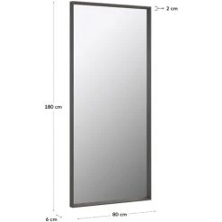 Kave Home - Miroir Nerina 80 X 180 Cm Finition Foncée 9 Kave Home - Miroir Nerina 80 X 180 Cm Finition Foncée -KAVE HOME Soldes 2022 27979373 4