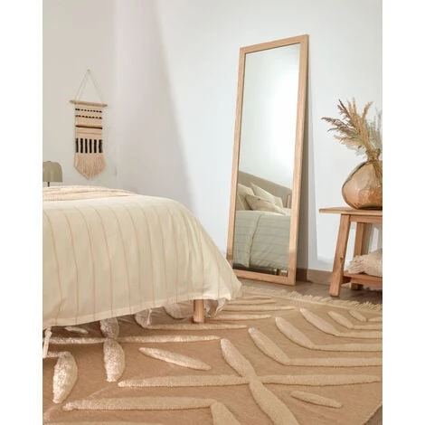Kave Home - Miroir Yvaine 80,5 X 180,5 Cm Avec Finition Naturelle - Naturel 5 Kave Home - Miroir Yvaine 80,5 X 180,5 Cm Avec Finition Naturelle - Naturel – Image 3