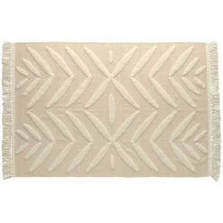 Kave Home - Tapis Dethra 140 X 200 Cm - Beige