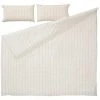Kave Home - Linge De Lit Kalid Drap-housse,housse Couette,taies Oreiller En Coton Bio (GOTS) 150x190cm - Beige