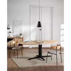 Kave Home - Chaise Olympia En Placage De Chêne Et Acier Noir - Naturel 10 Kave Home - Chaise Olympia En Placage De Chêne Et Acier Noir - Naturel -KAVE HOME Soldes 2022 28356405 4