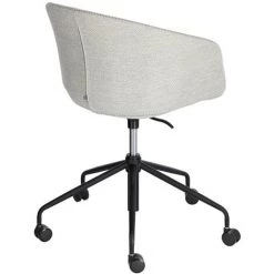 Kave Home - Chaise De Bureau Yvette Gris Clair - Gris 9 Kave Home - Chaise De Bureau Yvette Gris Clair - Gris -KAVE HOME Soldes 2022 28379885 3