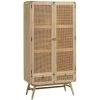 Kave Home - Armoire Nalu 90 X 175 Cm - Naturel -KAVE HOME Soldes 2022 29033475 1