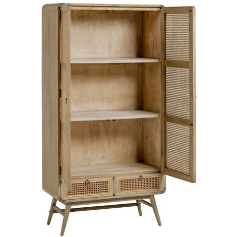 Kave Home - Armoire Nalu 90 X 175 Cm - Naturel 4 Kave Home - Armoire Nalu 90 X 175 Cm - Naturel – Image 2