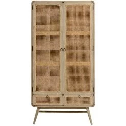 Kave Home - Armoire Nalu 90 X 175 Cm - Naturel 9 Kave Home - Armoire Nalu 90 X 175 Cm - Naturel -KAVE HOME Soldes 2022 29033475 3