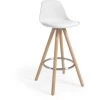 Kave Home - Tabouret Slad Blanc Hauteur 65 Cm - Blanc 1 Kave Home - Tabouret Slad Blanc Hauteur 65 Cm - Blanc -KAVE HOME Soldes 2022 29108768 1