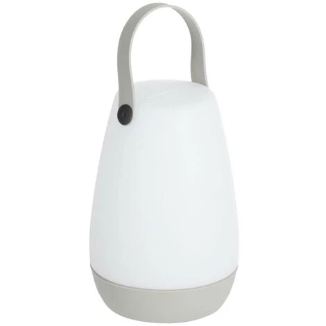 Kave Home - Lampe à Poser Nomade Dianela Avec Poignée Grise - Gris 3 Kave Home - Lampe à Poser Nomade Dianela Avec Poignée Grise - Gris