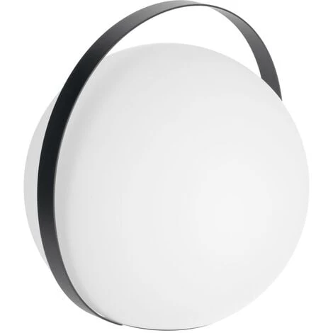 Kave Home - Lampe à Poser Nomade Dinesh Avec Poignée En Acier Noir - Noir 3 Kave Home - Lampe à Poser Nomade Dinesh Avec Poignée En Acier Noir - Noir