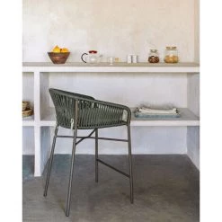 Kave Home - Tabouret Yanet En Corde Verte Et Acier Galvanisé Hauteur 65 Cm - Vert 10 Kave Home - Tabouret Yanet En Corde Verte Et Acier Galvanisé Hauteur 65 Cm - Vert -KAVE HOME Soldes 2022 29475873 4