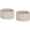 Kave Home - Ensemble Lelis De 2 Cache-pots Avec Soucoupe En Terrazzo Blanc De Ø 30 Cm - Multicolore 2 Kave Home - Ensemble Lelis De 2 Cache-pots Avec Soucoupe En Terrazzo Blanc De Ø 30 Cm - Multicolore -KAVE HOME Soldes 2022 29547487 1