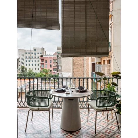 Kave Home - Table Ronde De Jardin Itai En Ciment Ø 90 Cm - Naturel 4 Kave Home - Table Ronde De Jardin Itai En Ciment Ø 90 Cm - Naturel – Image 2