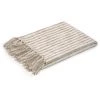 Kave Home - Plaid Carola Rayures 100% Coton Marron Et Blanc 130 X 170 Cm - Marron 1 Kave Home - Plaid Carola Rayures 100% Coton Marron Et Blanc 130 X 170 Cm - Marron -KAVE HOME Soldes 2022 29547532 1