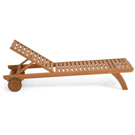 Kave Home - Bain De Soleil Beila En Bois Massif D'eucalyptus FSC 100% - Naturel 5 Kave Home - Bain De Soleil Beila En Bois Massif D'eucalyptus FSC 100% - Naturel – Image 3