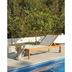 Kave Home - Bain De Soleil Caterin Beige En Bois Massif D'eucalyptus FSC 100% 10 Kave Home - Bain De Soleil Caterin Beige En Bois Massif D'eucalyptus FSC 100% -KAVE HOME Soldes 2022 30319387 4