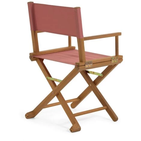 Kave Home - Chaise De Jardin Pliante Dalisa Terracotta En Bois Massif D'acacia FSC 100% - Rouge 5 Kave Home - Chaise De Jardin Pliante Dalisa Terracotta En Bois Massif D'acacia FSC 100% - Rouge – Image 3