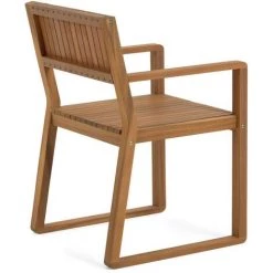Kave Home - Chaise De Jardin Emili En Bois Massif D'acacia FSC 100% - Naturel 9 Kave Home - Chaise De Jardin Emili En Bois Massif D'acacia FSC 100% - Naturel -KAVE HOME Soldes 2022 30319407 3