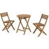 Kave Home - Ensemble Elisia De Table Et Chaises Pliantes De Jardin En Bois Massif D'acacia FSC 100% - Naturel 2 Kave Home - Ensemble Elisia De Table Et Chaises Pliantes De Jardin En Bois Massif D'acacia FSC 100% - Naturel -KAVE HOME Soldes 2022 30319410 1