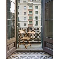 Kave Home - Table De Balcon Rabattable Amarilis En Bois Massif D'acacia 40 X 42 Cm FSC 100% - Naturel 8 Kave Home - Table De Balcon Rabattable Amarilis En Bois Massif D'acacia 40 X 42 Cm FSC 100% - Naturel -KAVE HOME Soldes 2022 30319434 3