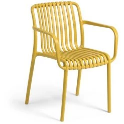 Kave Home - Chaise De Jardin Isabellini Jaune - Jaune