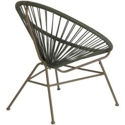 Kave Home - Fauteuil Samantha En Corde Verte 9 Kave Home - Fauteuil Samantha En Corde Verte -KAVE HOME Soldes 2022 30864271 3