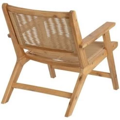 Kave Home - Fauteuil Geralda En Bois Dacacia Avec Finition Naturelle FSC 100% - Naturel 9 Kave Home - Fauteuil Geralda En Bois Dacacia Avec Finition Naturelle FSC 100% - Naturel -KAVE HOME Soldes 2022 30949257 3