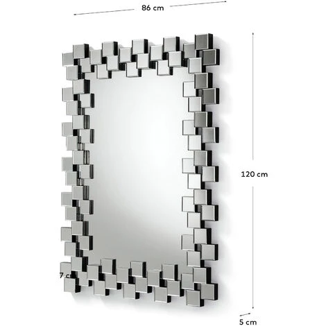 Kave Home - Miroir Myra - Argenté 4 Kave Home - Miroir Myra - Argenté – Image 2