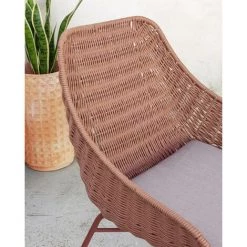Kave Home - Fauteuil Abeli En Corde Terracotta - Rose 10 Kave Home - Fauteuil Abeli En Corde Terracotta - Rose -KAVE HOME Soldes 2022 32024580 4