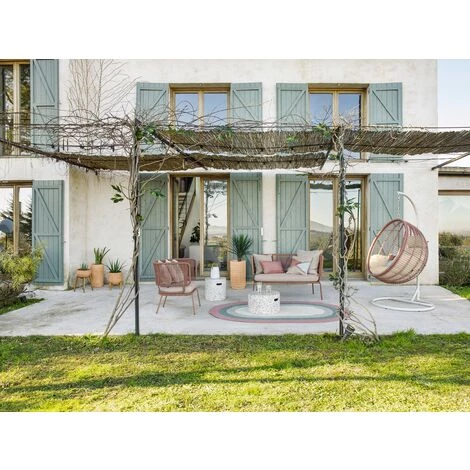 Kave Home - Cache-pot Subject En Terre Cuite Et Bois Massif D'acacia Ø 27,5 Cm - Naturel 4 Kave Home - Cache-pot Subject En Terre Cuite Et Bois Massif D'acacia Ø 27,5 Cm - Naturel – Image 2