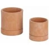 Kave Home - Lot De 2 Pots En Terre Cuite Janaina Ø 18 Cm / Ø 12 Cm - Naturel 1 Kave Home - Lot De 2 Pots En Terre Cuite Janaina Ø 18 Cm / Ø 12 Cm - Naturel -KAVE HOME Soldes 2022 32609226 1