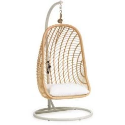 Kave Home - Fauteuil Suspendu Sur Pied Ekaterina - Naturel