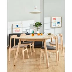 Kave Home - Chaise Nayme Gris Foncé - Naturel 10 Kave Home - Chaise Nayme Gris Foncé - Naturel -KAVE HOME Soldes 2022 33712732 4