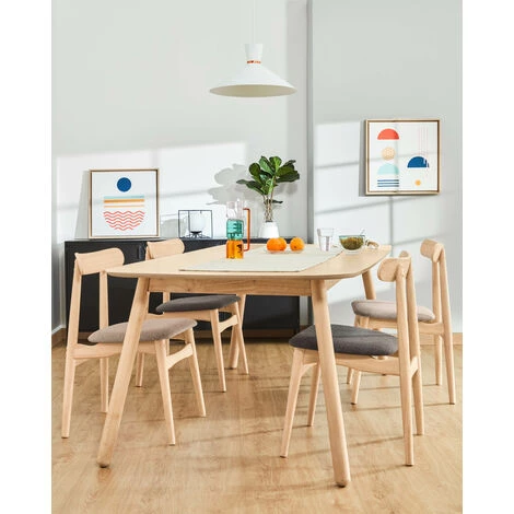 Kave Home - Chaise Nayme Gris Foncé - Naturel 6 Kave Home - Chaise Nayme Gris Foncé - Naturel – Image 4