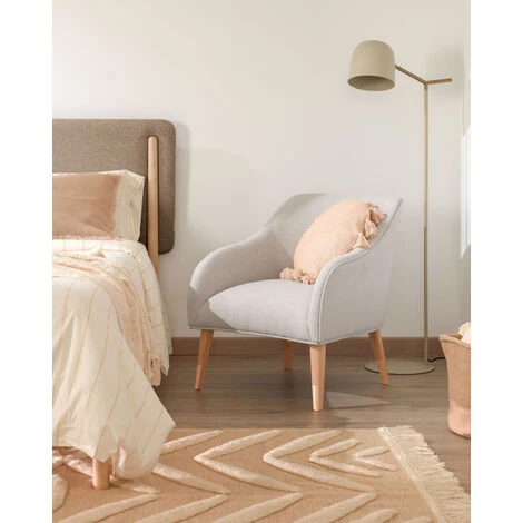 Kave Home - Lampadaire Alish - Beige 4 Kave Home - Lampadaire Alish - Beige – Image 2