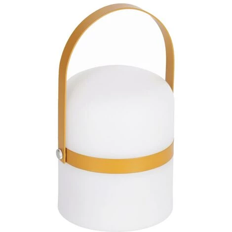 Kave Home - Lampe De Table LED Mini Ridley Moutarde - Moutarde 3 Kave Home - Lampe De Table LED Mini Ridley Moutarde - Moutarde