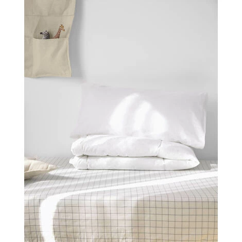 Kave Home - Couette Gianela 100% Coton (GOTS) 60 X 120 Cm - Blanc 5 Kave Home - Couette Gianela 100% Coton (GOTS) 60 X 120 Cm - Blanc – Image 3