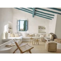 Kave Home - Fauteuil Beida Bois Massif De Tek - Naturel 10 Kave Home - Fauteuil Beida Bois Massif De Tek - Naturel -KAVE HOME Soldes 2022 34830007 4