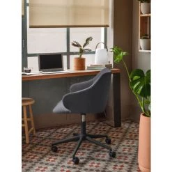 Kave Home - Chaise De Bureau Einara Gris Foncé - Gris -KAVE HOME Soldes 2022 35229486 4