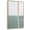 Kave Home - Tableau Malvern Vert Et Blanc 50 X 70 Cm - Vert 1 Kave Home - Tableau Malvern Vert Et Blanc 50 X 70 Cm - Vert -KAVE HOME Soldes 2022 37280483 1