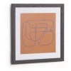 Kave Home - Tableau Lorelai Orange 50 X 50 Cm - Orange 1 Kave Home - Tableau Lorelai Orange 50 X 50 Cm - Orange -KAVE HOME Soldes 2022 37280485 1