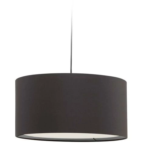 Kave Home - Abat-jour Suspension Santana Gris Avec Diffuseur Blanc Ø 40 Cm - Gris 3 Kave Home - Abat-jour Suspension Santana Gris Avec Diffuseur Blanc Ø 40 Cm - Gris