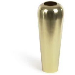 Kave Home - Vase Catherine En Métal Doré 48 Cm - Doré