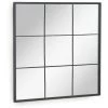 Kave Home - Miroir Mural Ulrica Métal Noir 80 X 80cm - Noir 2 Kave Home - Miroir Mural Ulrica Métal Noir 80 X 80cm - Noir -KAVE HOME Soldes 2022 39902110 1