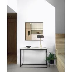 Kave Home - Miroir Mural Ulrica Métal Noir 80 X 80cm - Noir 6 Kave Home - Miroir Mural Ulrica Métal Noir 80 X 80cm - Noir -KAVE HOME Soldes 2022 39902110 2