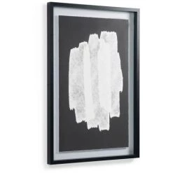 Kave Home - Tableau Moad Noir Et Blanc 60 X 90 Cm - Noir